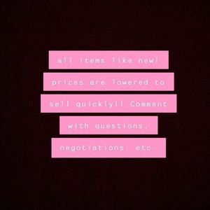 Comment with questions, offers, etc.!